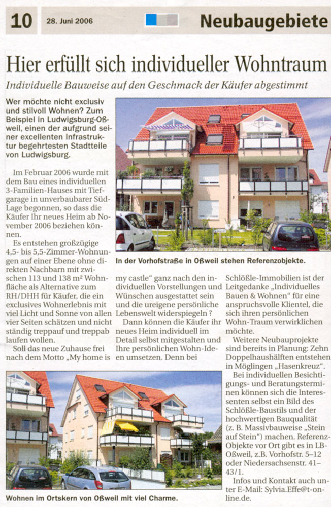 presseartikel vom 28.06.2006